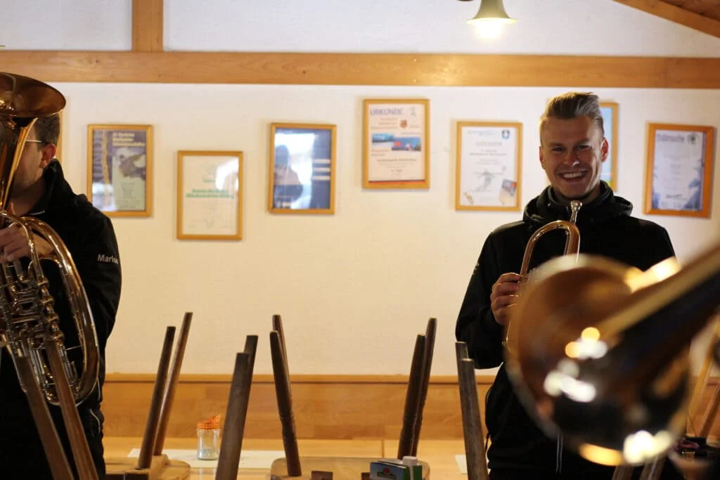 Nick am Flügelhorn